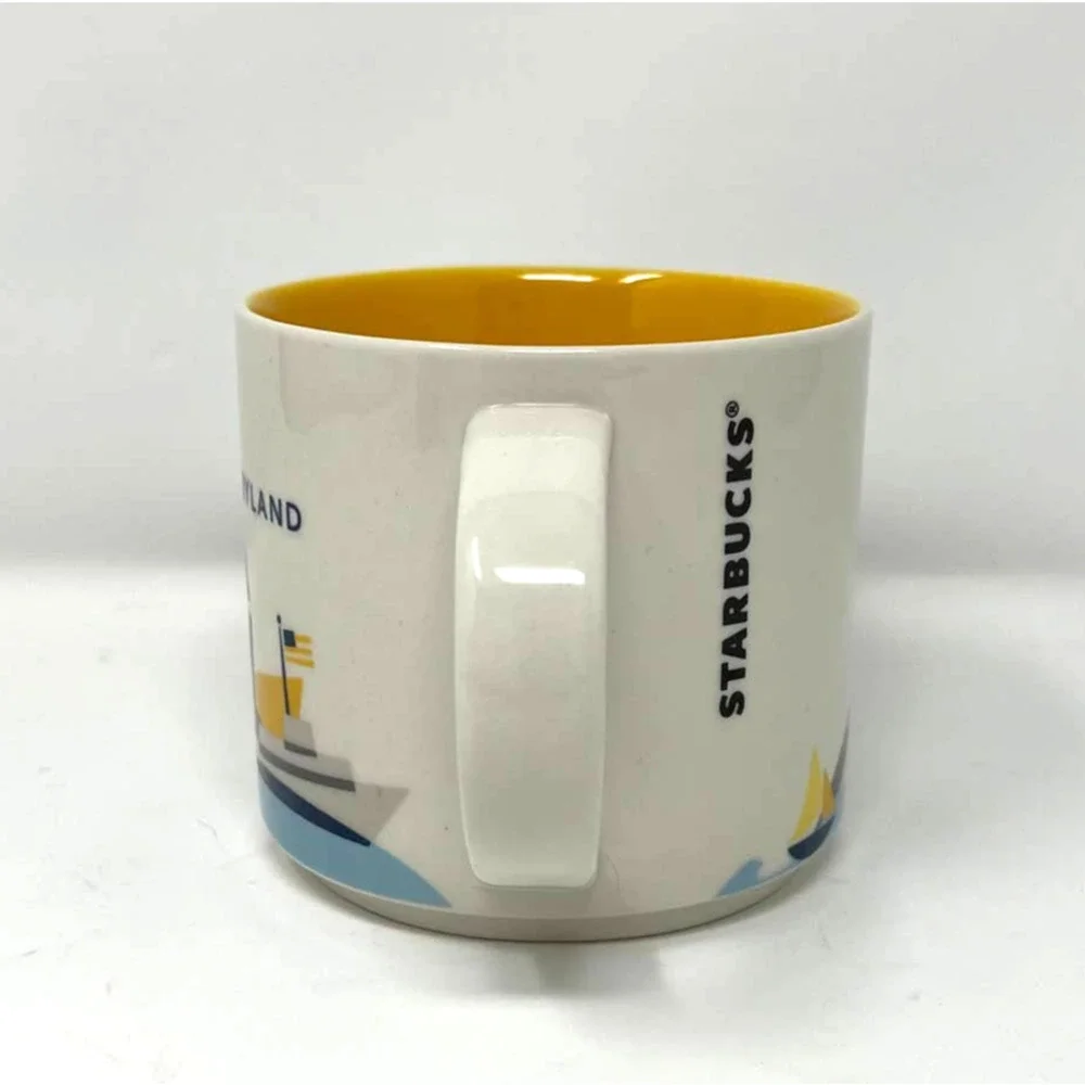 Starbucks MARYLAND You Are Here Coffee Cup Mug‎ YAH Collection 2016